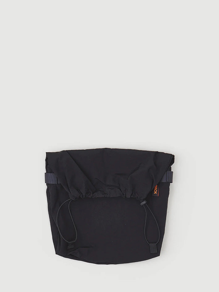 M111 Drawstring Pouch Medium Lead Black