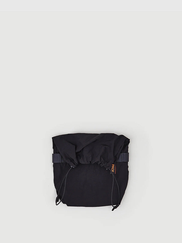 M110 Drawstring Pouch Small Lead Black