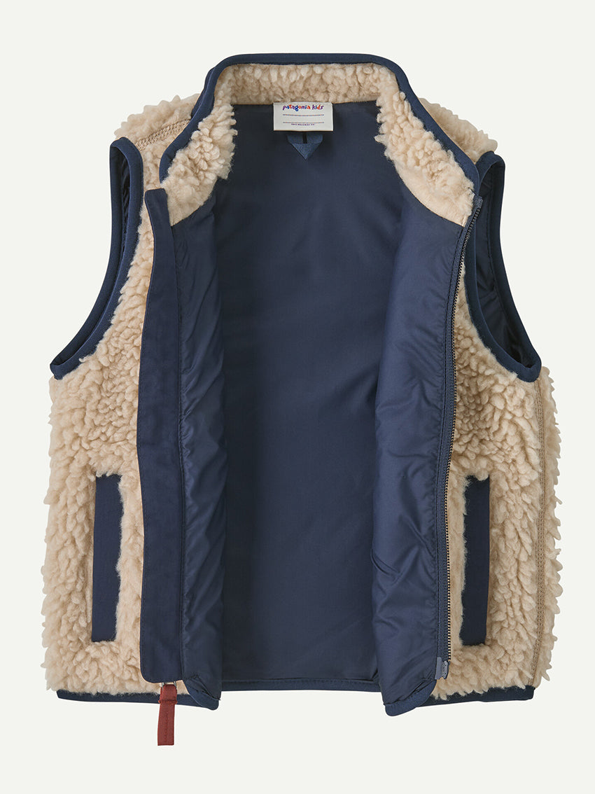 Baby Retro-X Vest Dark Natural/New Navy