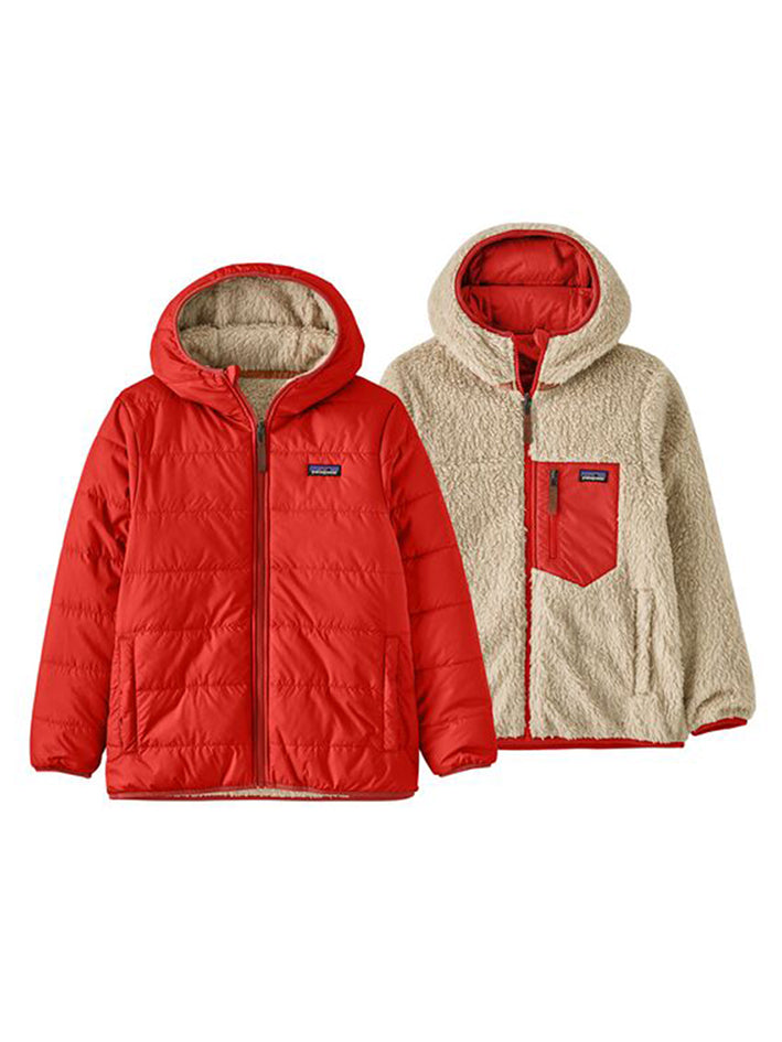 Kids Reversible Ready Freddy Hoody Amanita Red