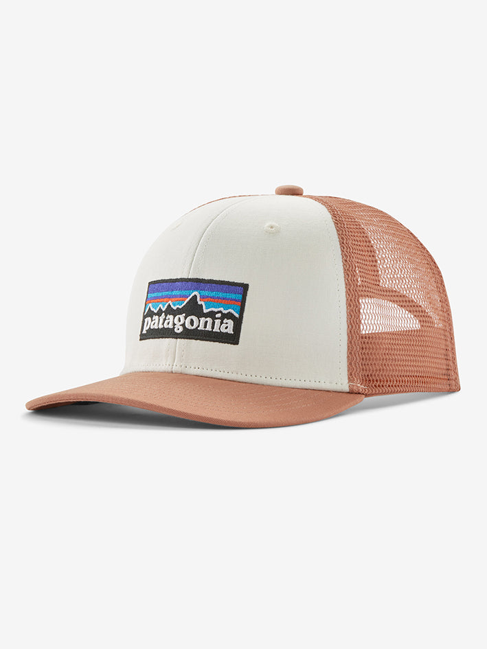 Kids Trucker Hat P-6 Logo Birch White
