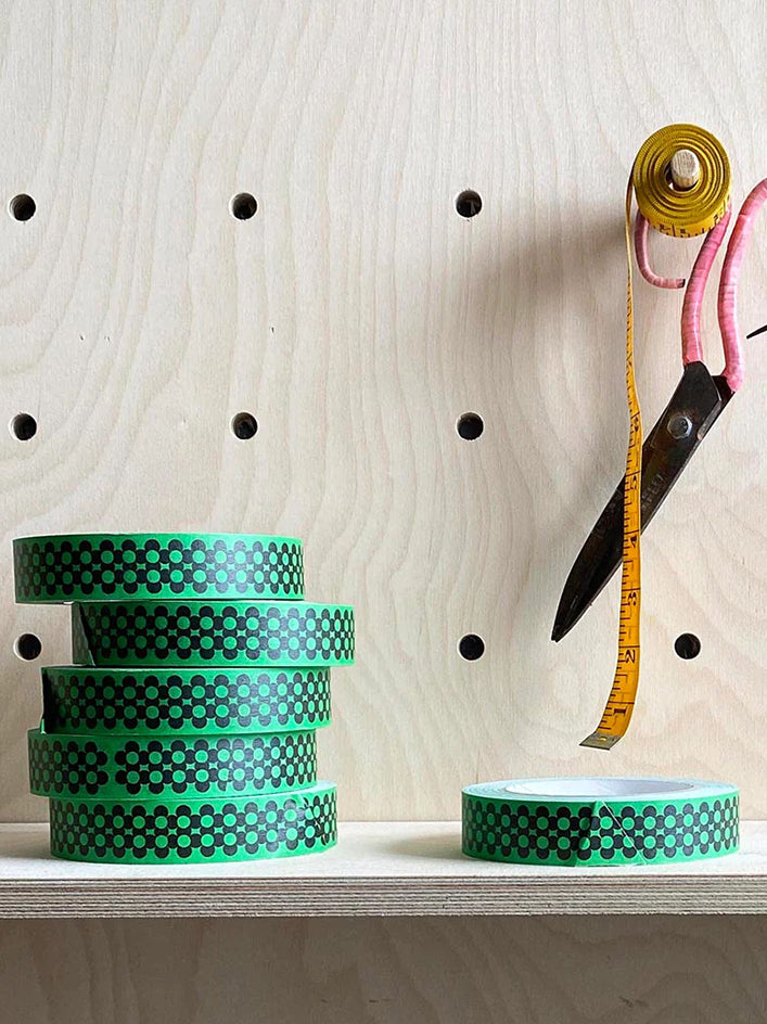 Tape Green Flower