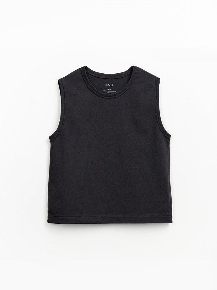 Sleeveless T-Shirt Grain