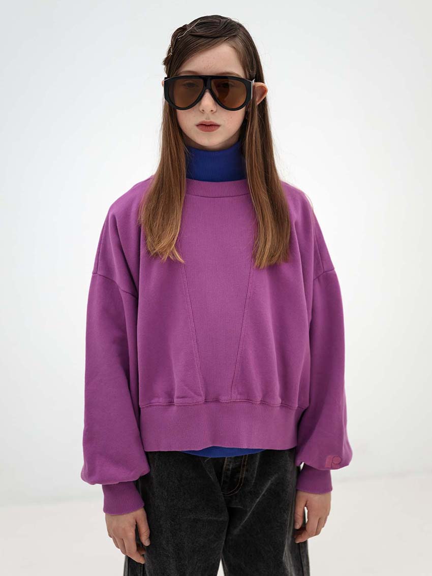City Sweater Purple Orchid