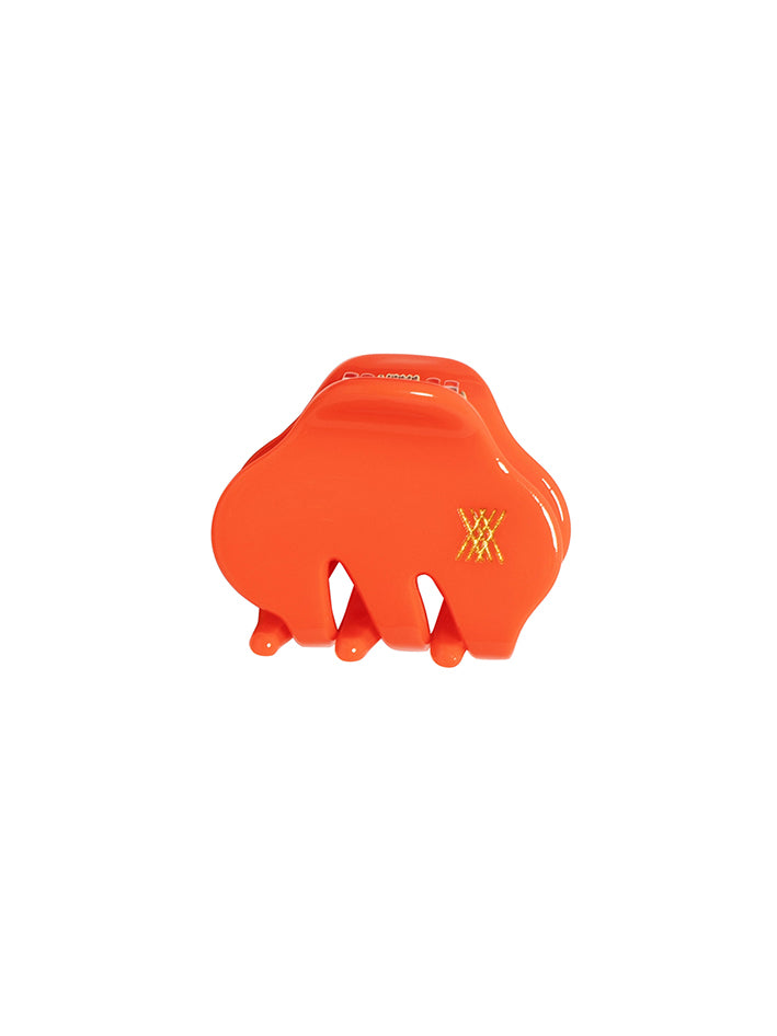 Hair Clamp Small Bright Coral