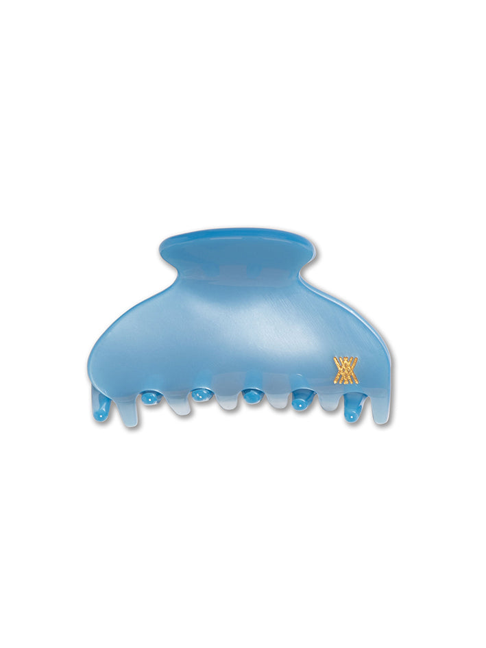 Hair Clamp Medium Dusty Summer Day Blue
