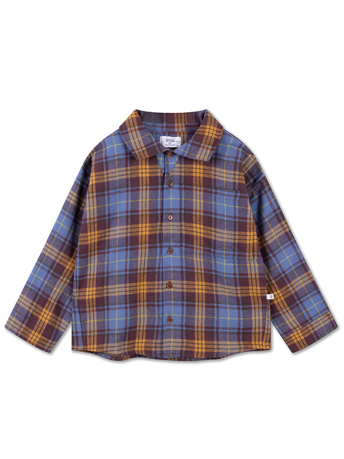 Button Down Shirt Country Check