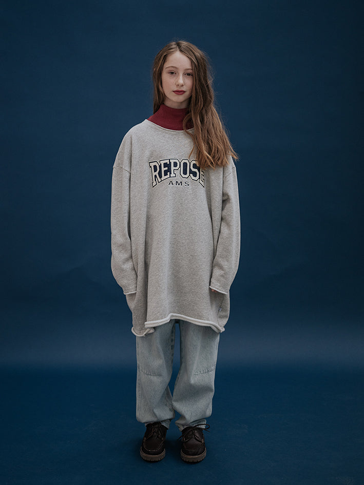 Cozy Sweatdress Grey Melange
