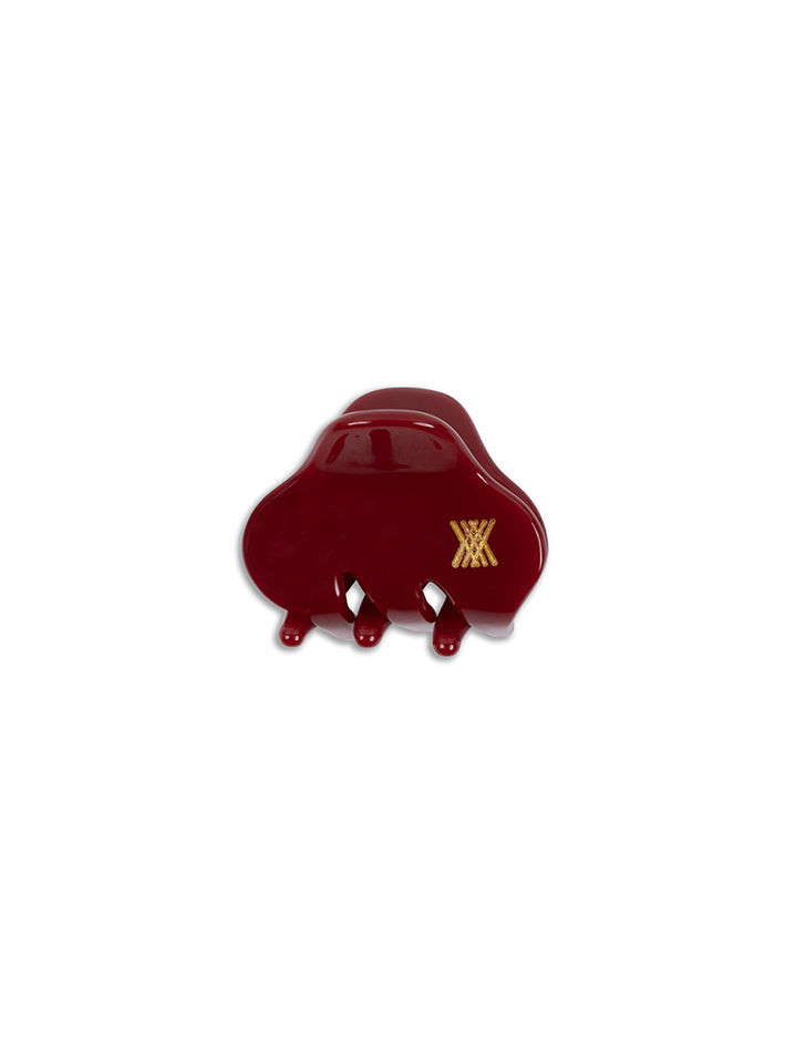 Hair Clamp Small Royal Burgundy