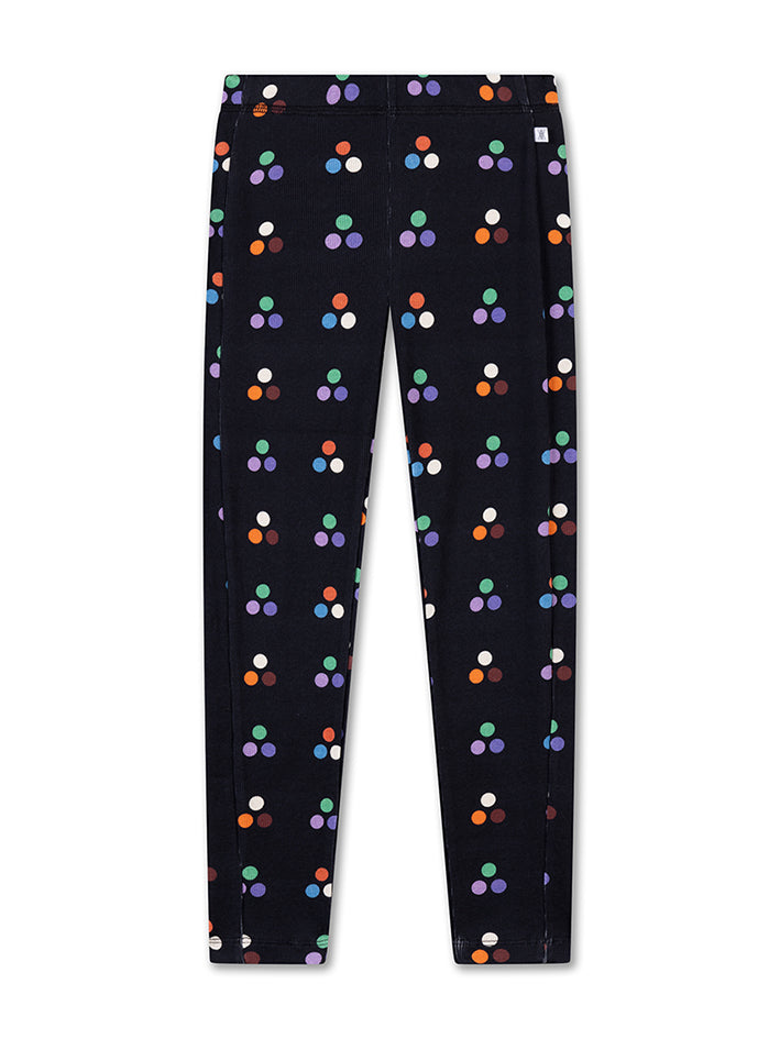 Leggings Graphite Night Multi Dot