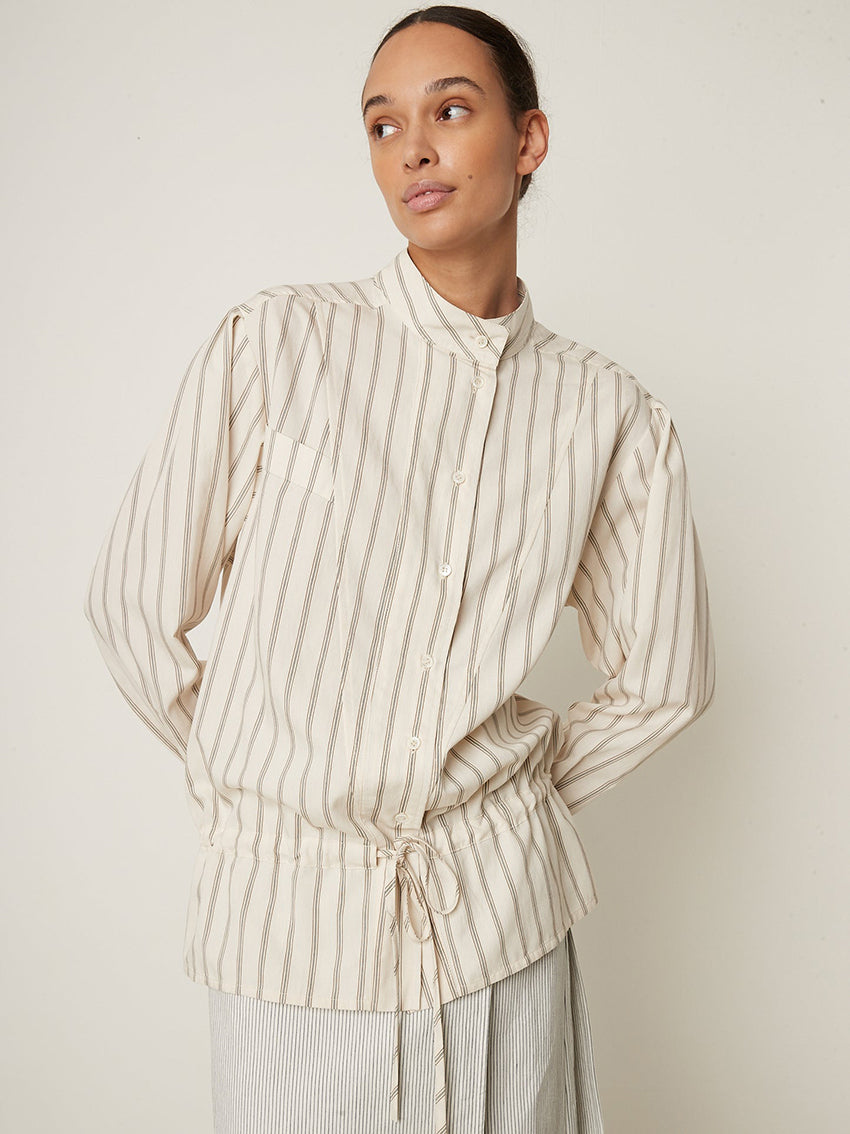 Anne Shirt Cream Stripe