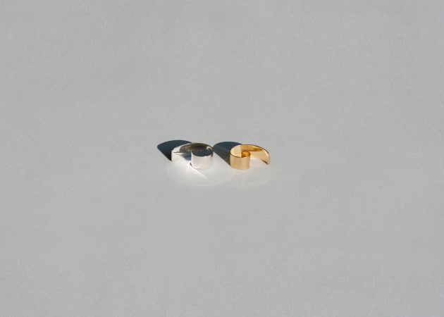 Stripe Gold Earcuff NO1