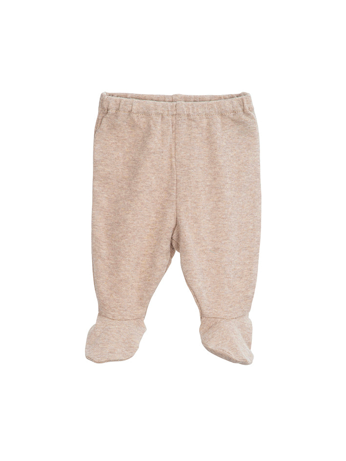 Newborn Pants with Feet Oat