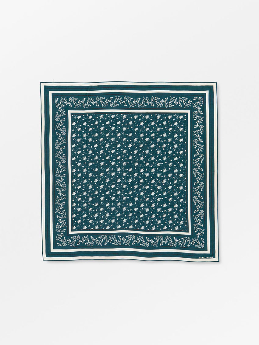Classic Scarf Pine Green 90x90