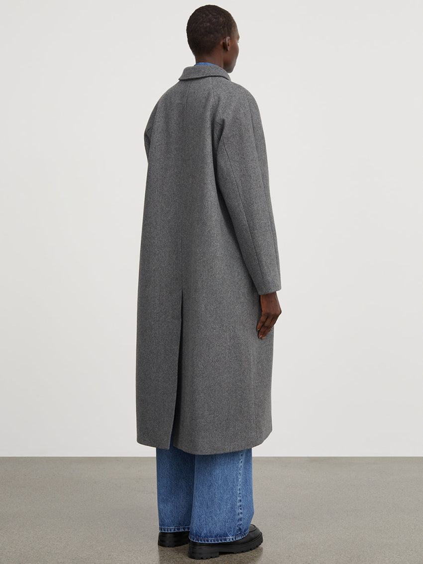 Skall Studio Mary Coat Grey Structure — Skall Studio — Making