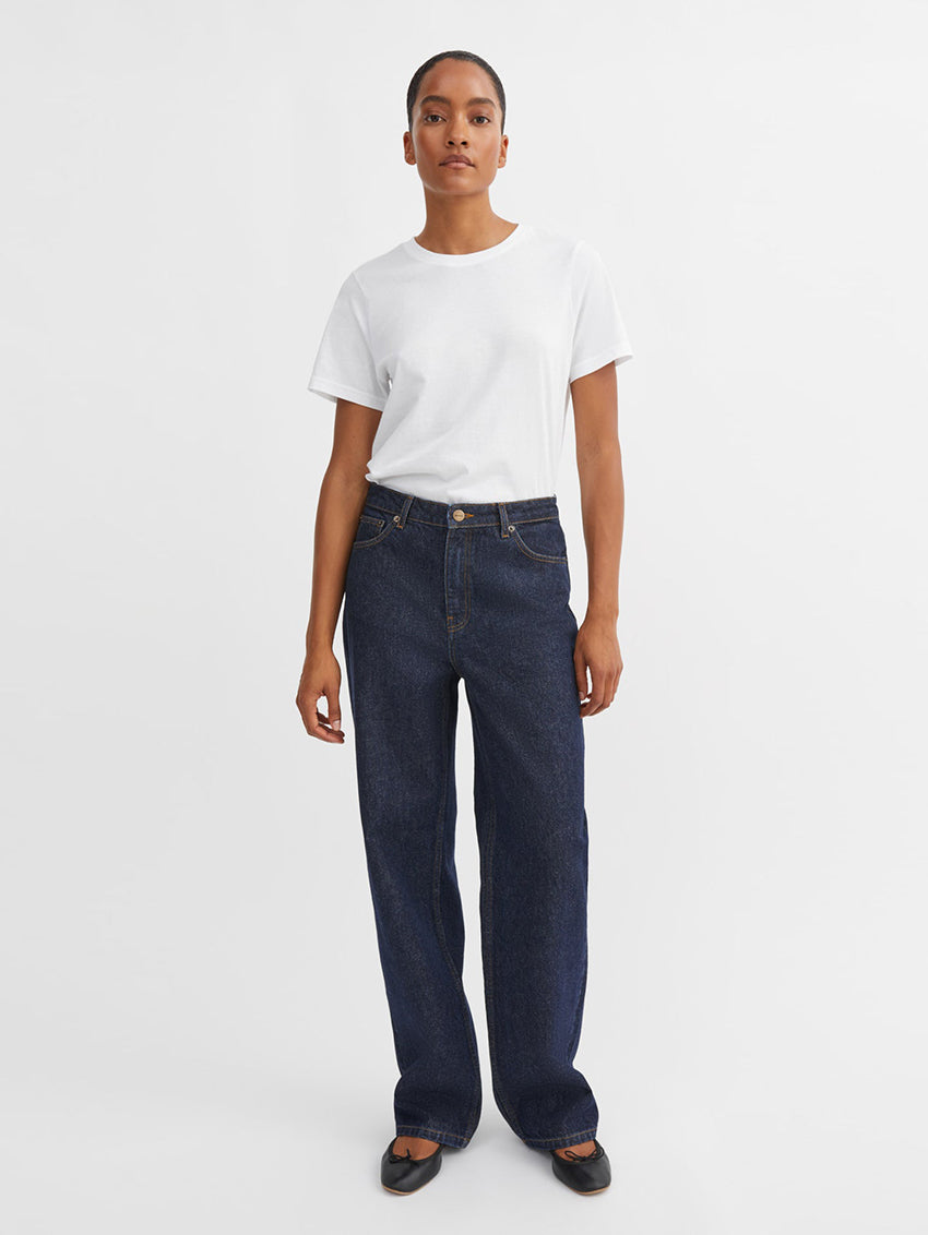 Maddy Straight Jeans Indigo Blue