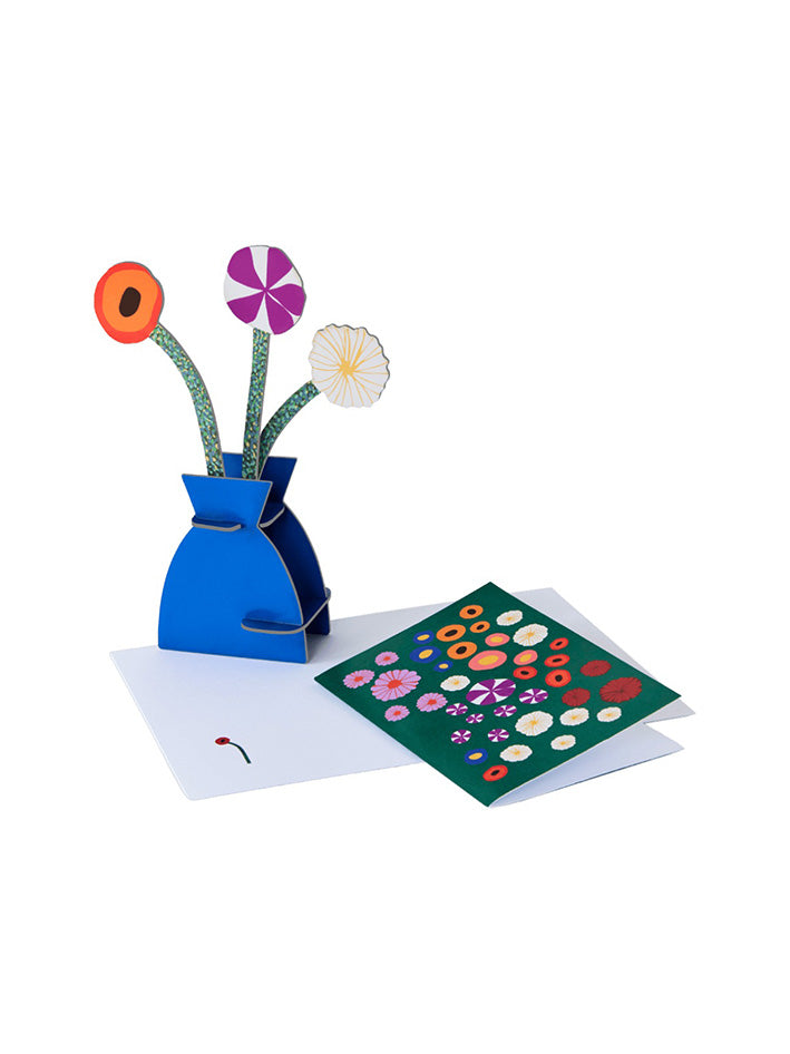 Pop Out Cards - Klimt Flowers 