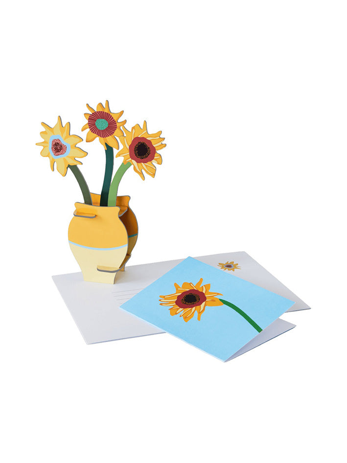 Pop Out Cards - Van Gogh Flowers 