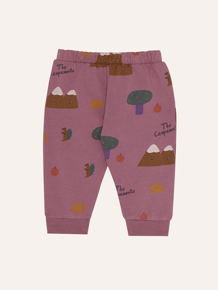 Mountains Purple Baby Pants