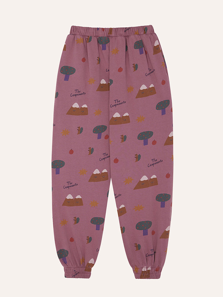 Mountains Sweatpants Purple