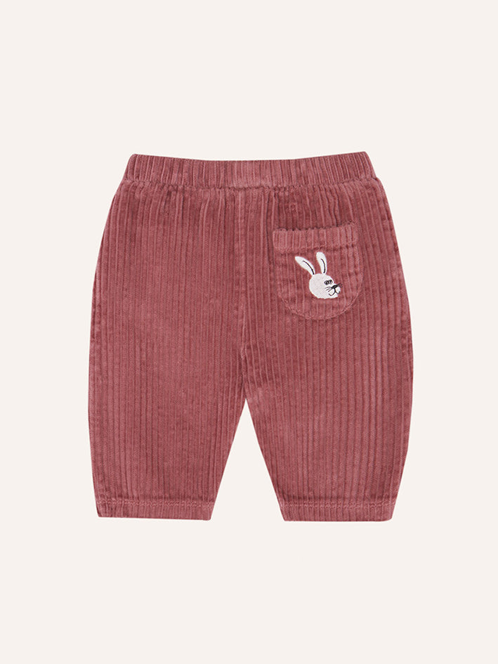 Purple Corduroy Baby Trousers
