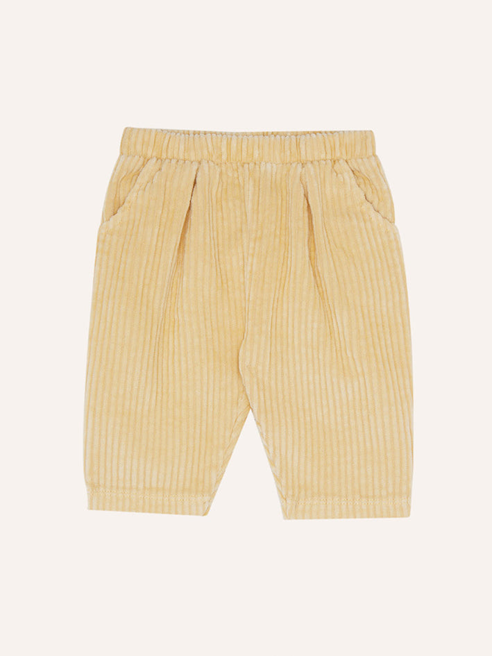 Yellow Corduroy Baby Trousers