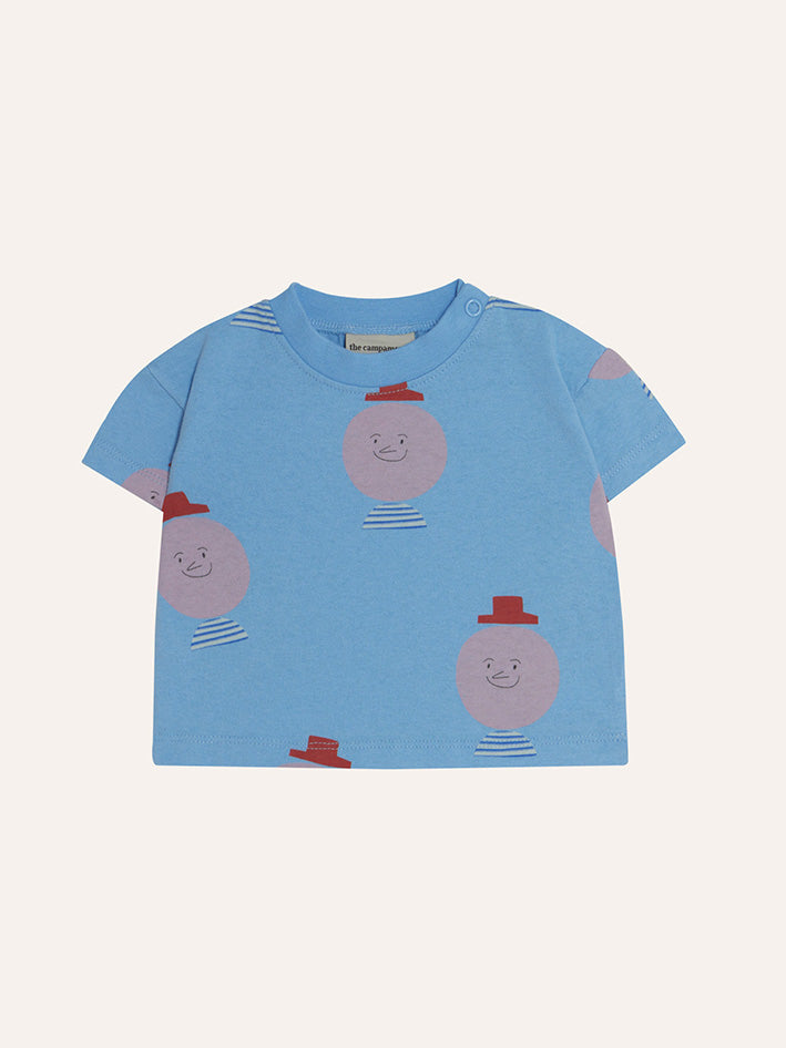 Mr. Happy Man Allover Baby T-Shirt