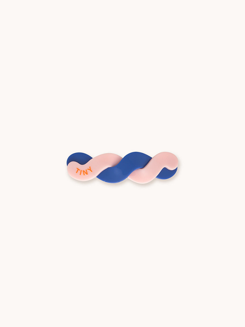 Big Hair Clip Pastel Pink/Azure