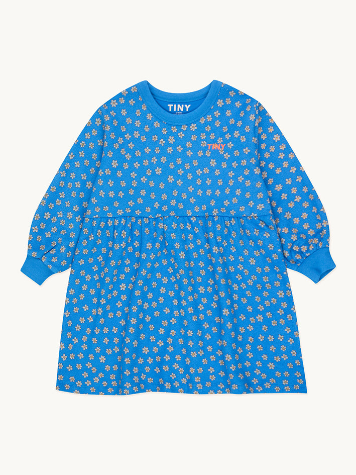 Daisies Dress Blue
