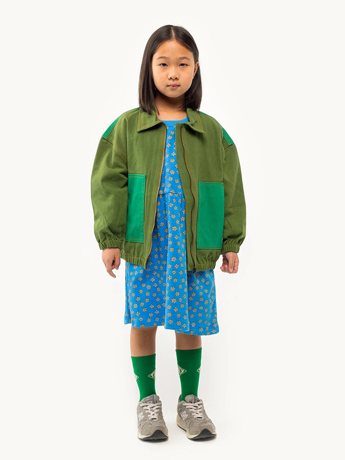 Daisies Dress Blue