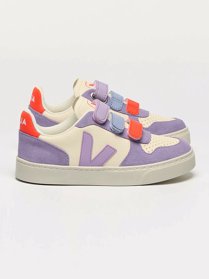 Small V-10 Shoe Cashew Multico-Orchid