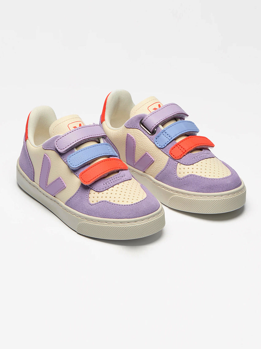 Small V-10 Shoe Cashew Multico-Orchid