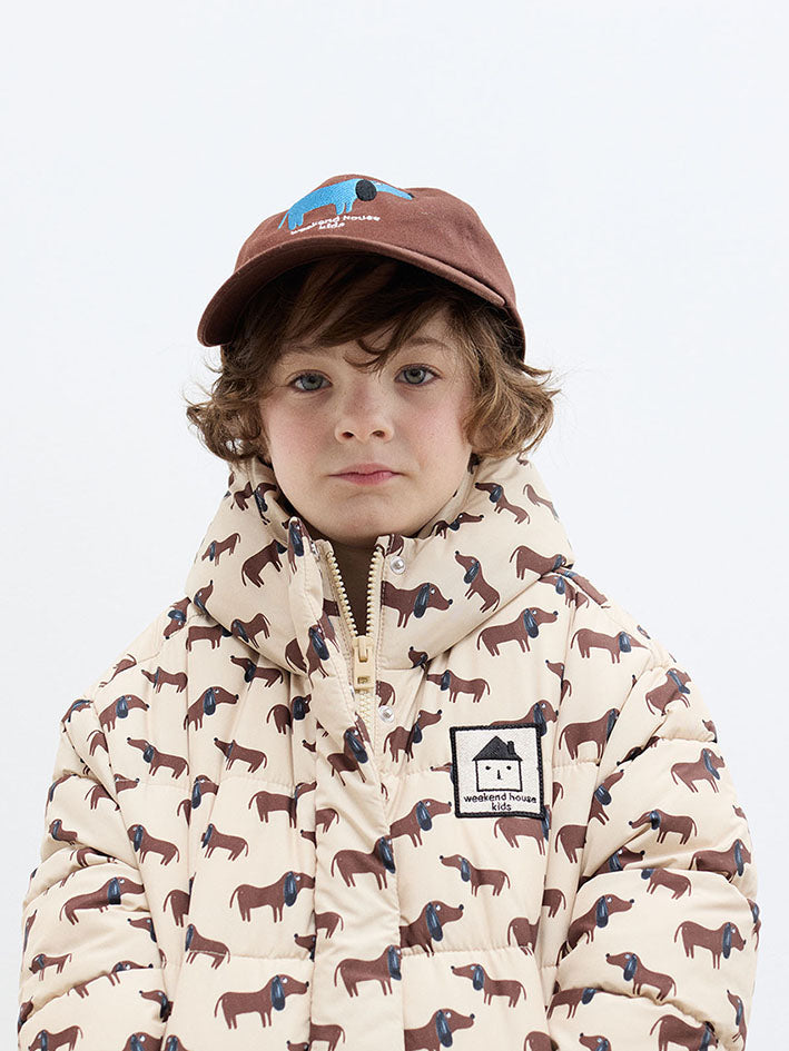 Blue Dog Cap Brown