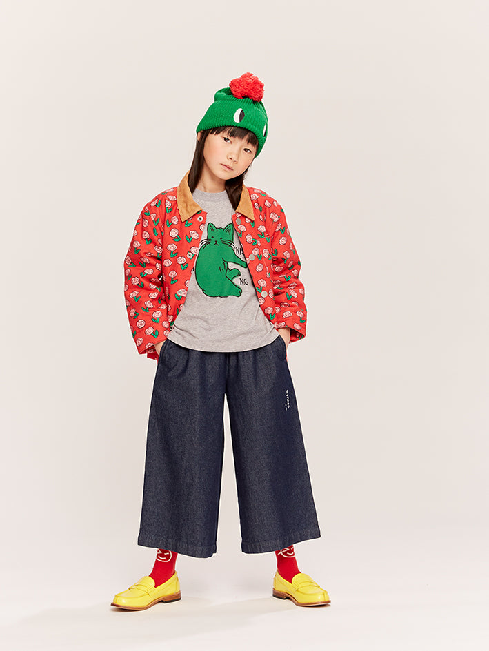Annka Down Bomber Jacket Dancing Dahlia