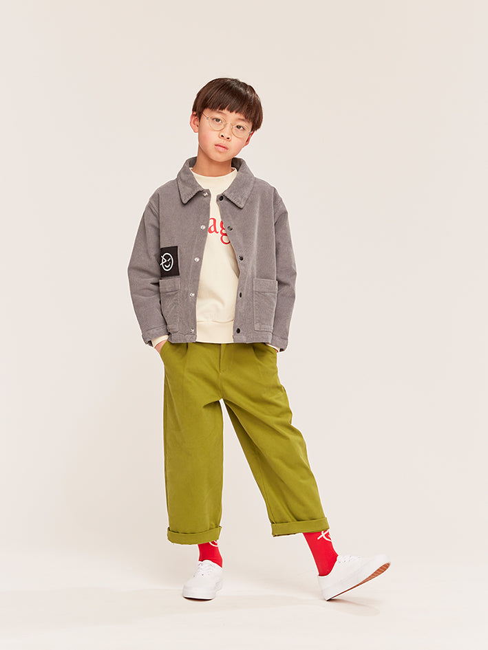 Cord Pioneer Jacket Smoke