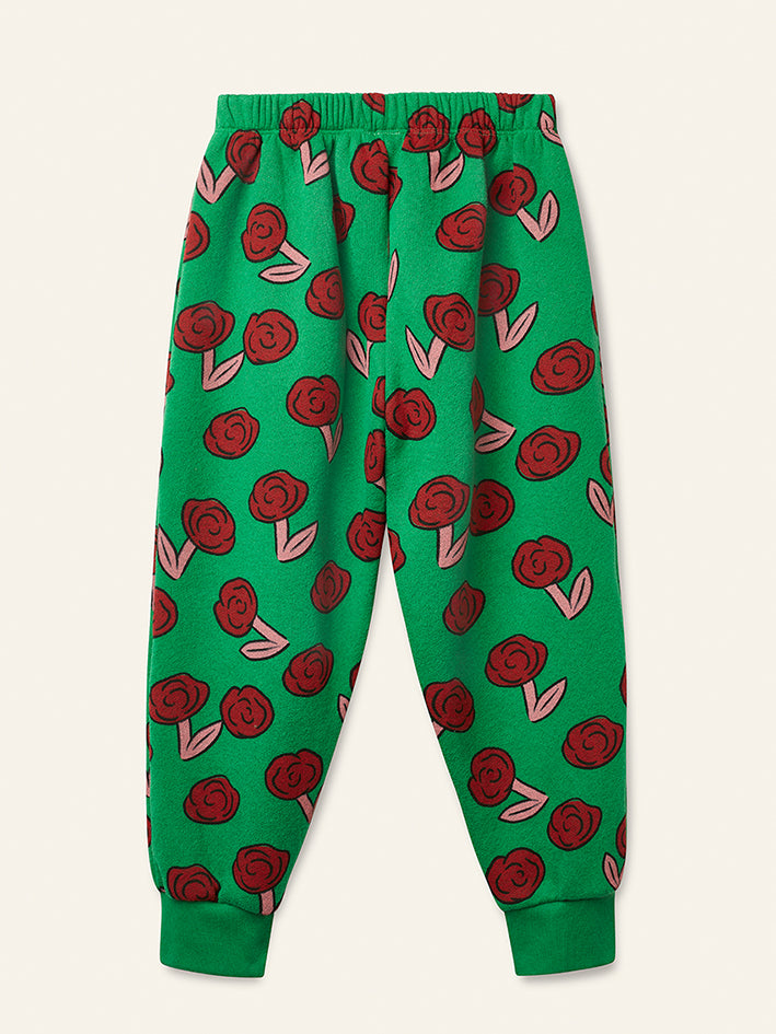 Dancing Dahlia Pant Python Green