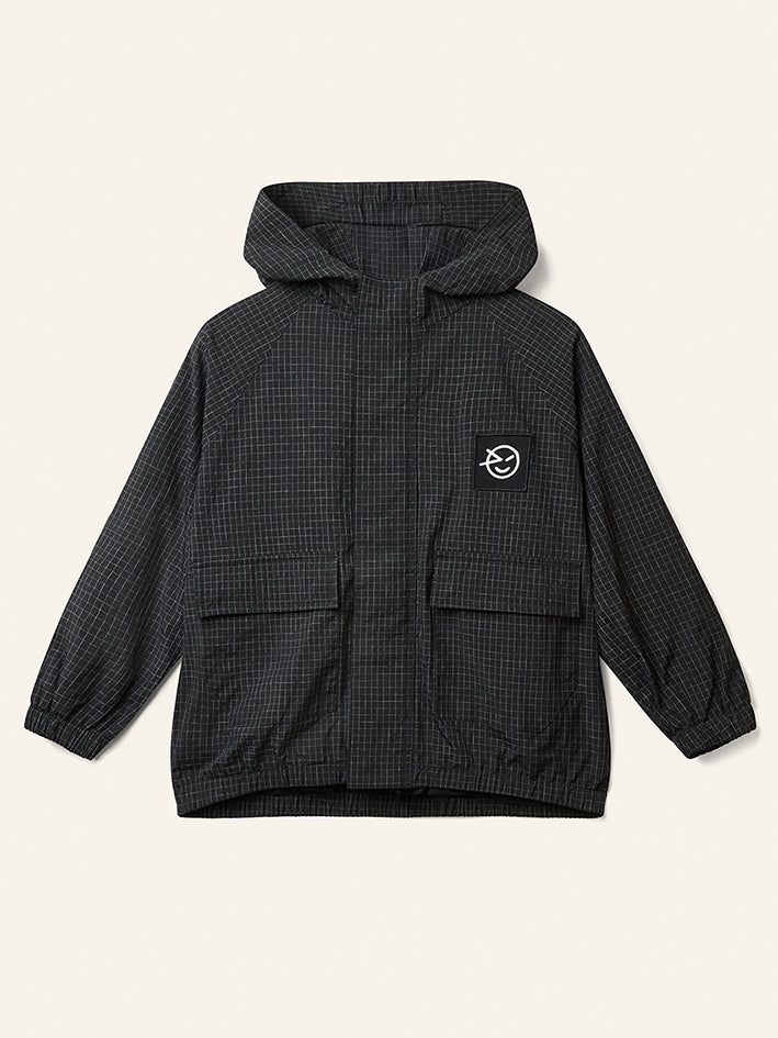 Loco Jacket Charcoal Grid