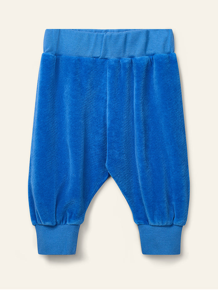Mini Sloth Pant True Blue Velour