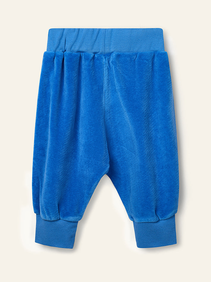 Mini Sloth Pant True Blue Velour