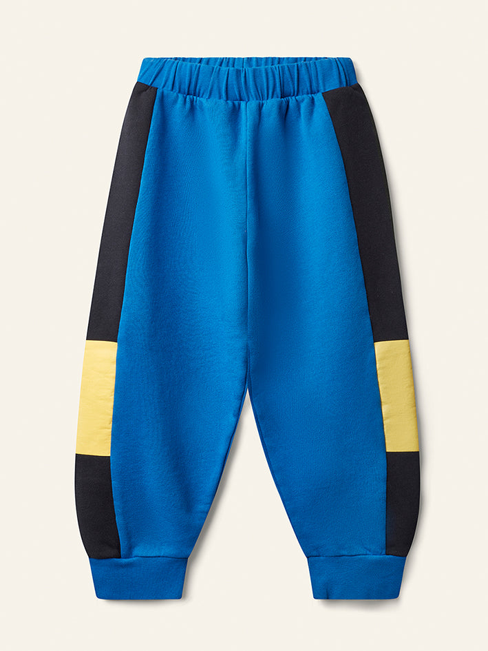Panel Pant Blue Black Yellow