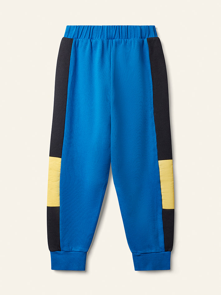 Panel Pant Blue Black Yellow