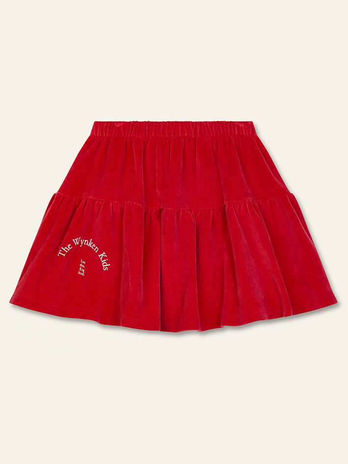 Sloth Skirt Ladybird Red