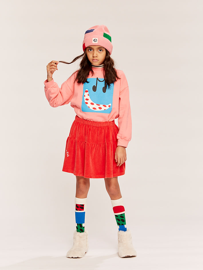 Sloth Skirt Ladybird Red