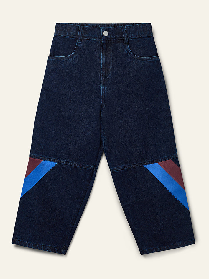 Wrapped Jeans Rinse Washed