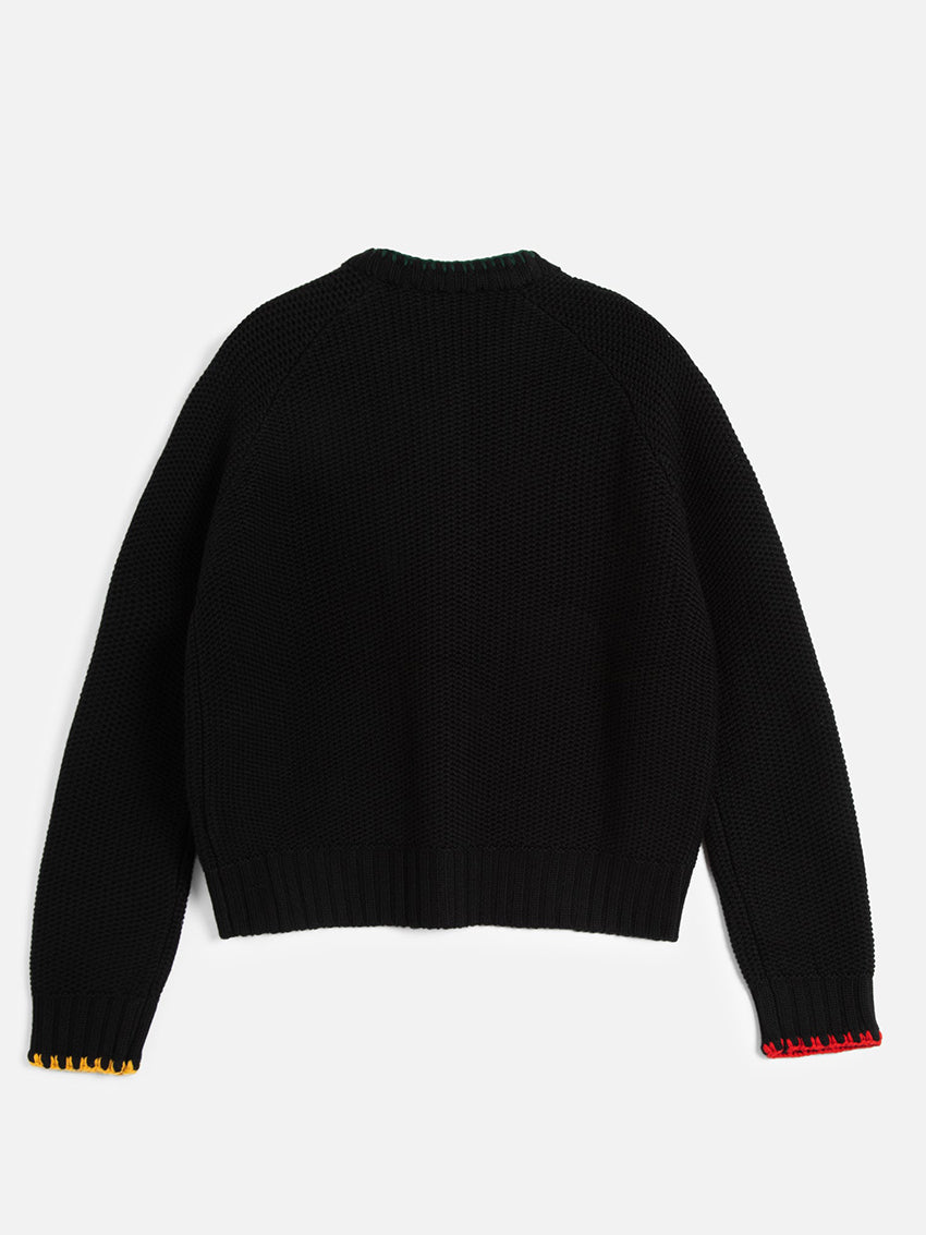 Lotus Merino Cardigan Black