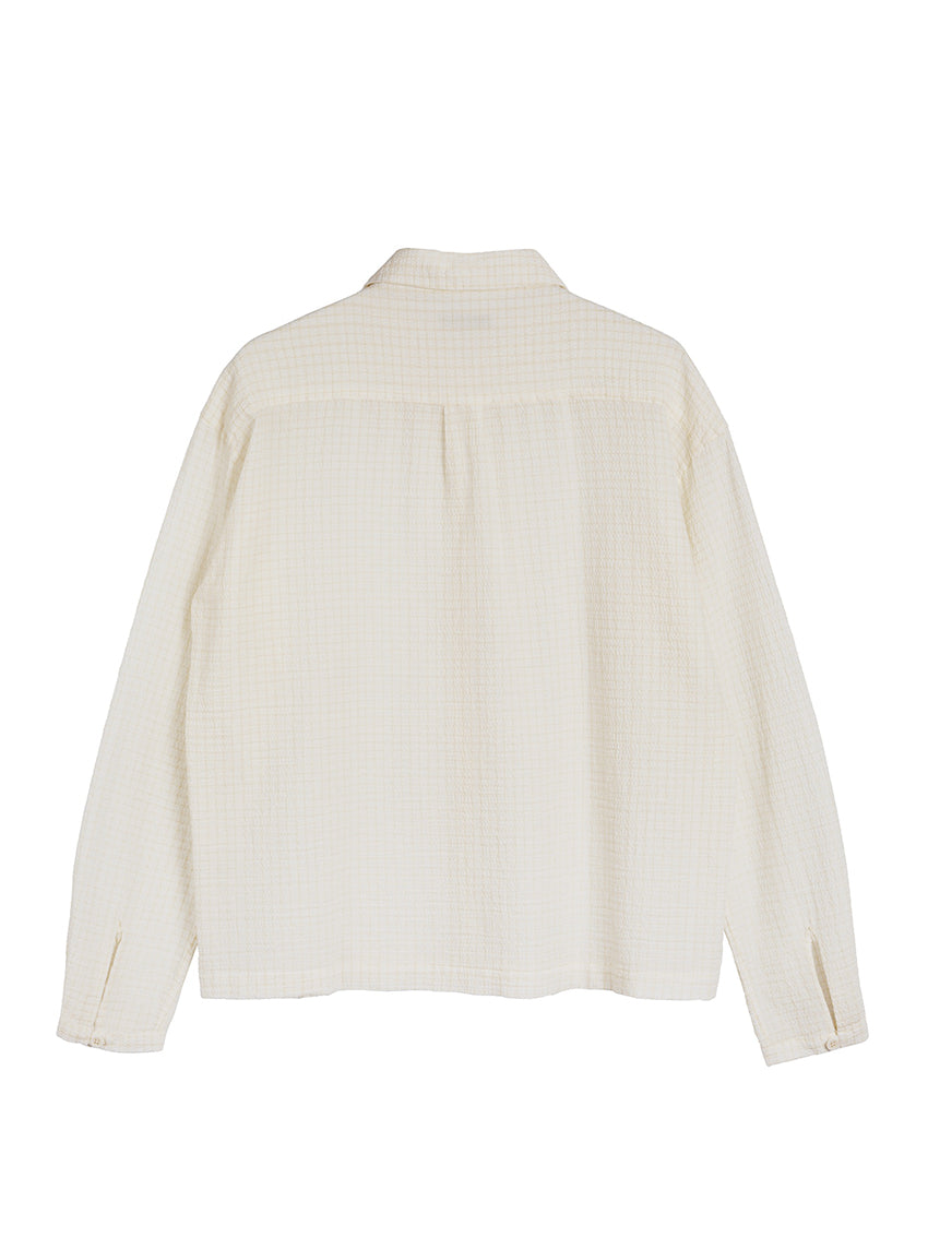 Marianne Shirt White/ Yellow