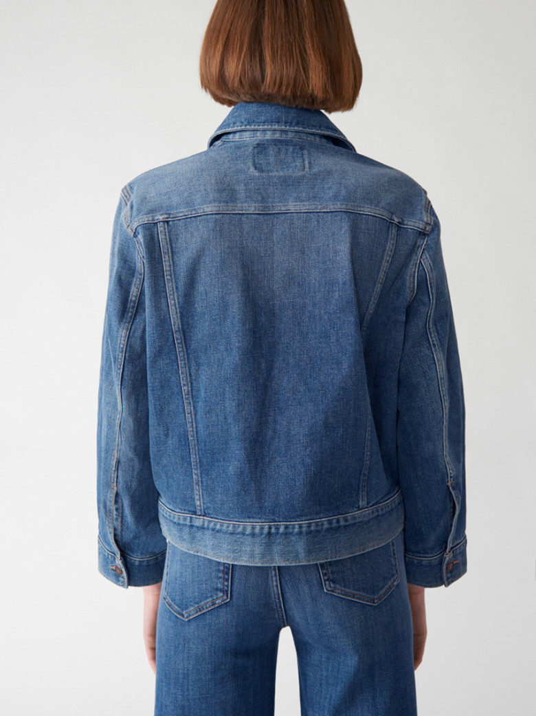 Making Things – Jeanerica Women’s Classic Denim Jacket Mid Vintage